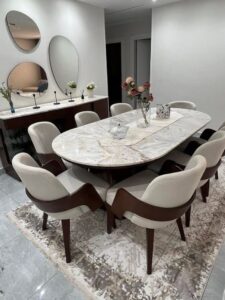 Wooden & Marble Table 2