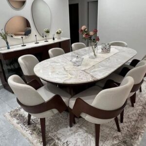 Wooden & Marble Table 2